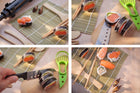 ZESTAW 10 FOREMEK DO SUSHI FORMA DO SUSHI KOMPLET AKCESORIA DO SUSHI wielorazowe kształtowanie ryżu, rolki japońskie