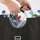 Torba na puste butelki plastikowe kaucyjne zwrotne puszki worek kosz 80l pojemnik do segregacji odpadów, recyklingu