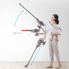Rura do dyson Digital Slim / V12 Detect Slim rura teleskopowa brak informacji 74 cm srebrny/szary