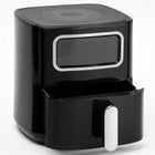 Frytkownica beztłuszczowa AIR fryer frytownica 1450W misa 5,5l 8 programów 1450 w czarny