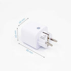Inteligentne Gniazdko Shelly Plug M Gen3 Wi-Fi Bluetooth Matter 3000W Białe smart plug, wtyczka do sterowania