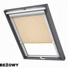 Roleta Dachowa termo zaciemniająca do każdego okna fakro wybór rozmiaru osłona poddasza termoizolacyjna 78 x 118 cm