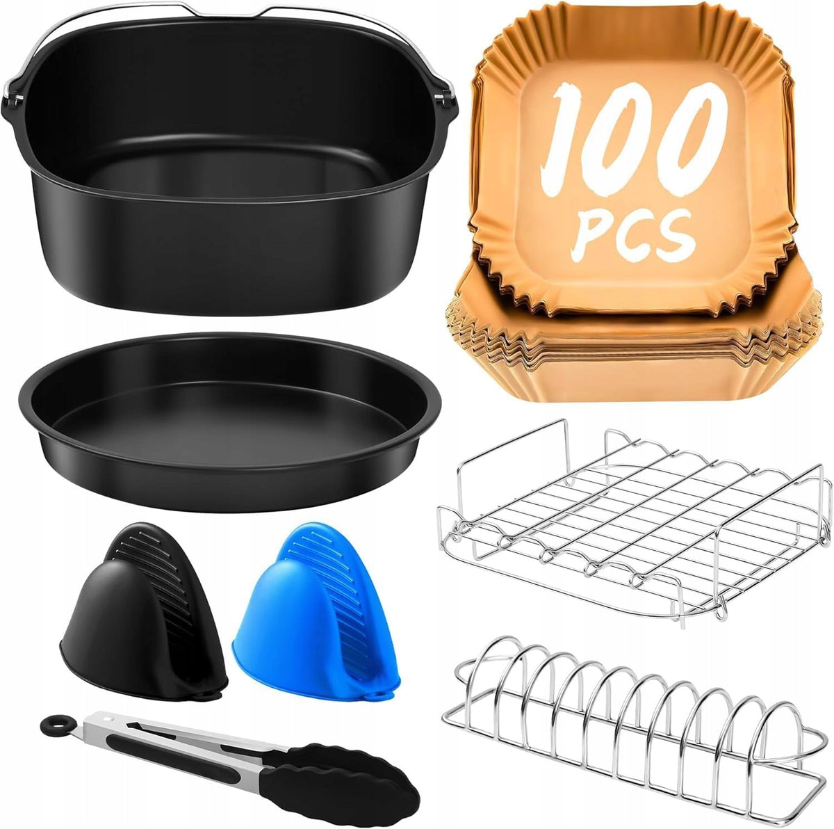 Akcesoria do frytkownicy zestaw AIR fryer do Philips Airfryer BPA free pojemnik