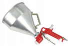 Pistolet do tynkowania malowania ścian aluminiowy zbiornik 6l natryskowy do tynków gipsowych i dekoracyjnych
