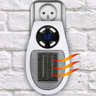 Mini grzejnik elektryczny do kontaktu mocny handy heater farelka ogrzewacz ceramiczny termowentylator z termostatem i