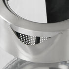 Czajnik elektryczny szklany 2200W Stal LED 1,7l mocny cichy bezprzewodowy 1.7 l 2200 w srebrny/szary metal, szkło