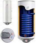 BOJLER ELEKTRYCZNY 120L PRAWY WĘŻOWNICA 0,65 m2 GRZAŁKA 3kW ENERGOOSZCZĘDNY 120 l grzałki