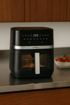 Frytkownica beztłuszczowa AIR fryer frytownica duża 8l 1800W misa XL czarny