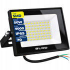 Lampa halogenowa halogen biały neutralny 4000 lm 50W LED naświetlacz IP65 reflektor zewnętrzny do oświetlenia posesji