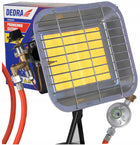 Promiennik gazowy SŁONECZKO na butle DEDRA piecyk na gaz grzewczy 4,6kW LPG 4600 W
