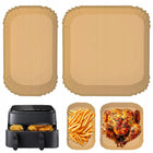100SZT TACKI PAPIEROWE DO AIR FRYER PHILIPS DUAL PAPIER DO PIECZENIA 3L+6L 20 cm z 28 sztuk