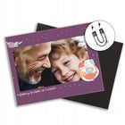 Foto magnes z twoim własnym nadrukiem zdjęciem na prezent duży 20x30 A4 personalizowana dekoracja lodówki do domu