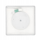 Lampa sufitowa LED plafon 18W kwadratowa Czujnik Ruchu 3CCT IP54 czarny do łazienki, przedpokoju, korytarza