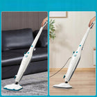 Mocny elektryczny MOP parowy odkurzacz składany 1200W 400ml zestaw parownica do podłóg, nagrzewanie 30 s, przewód 7 m