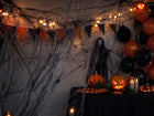 Pajęczyna czarna 60GSIEĆ pajęcza pająka dekoracja ozdoba halloween na bal przebierańców, imprezę tematyczną i upiorny