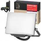 Halogen naświetlacz LED 20W 1600lm bezramkowy lampa zewnętrzna 4000K IP65 reflektor do ogrodu, podjazdu i garażu