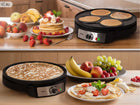 Naleśnikarka Elektryczna do Naleśników Pancakes 1200W 30cm 2w1 eldom NA10 powłoka nieprzywierająca, zdejmowana płyta