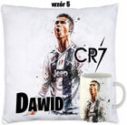 Kubek i Poduszka dla fana cristiano ronaldo CR7 + imię różne wzory zestaw upominkowy, gadżet kibicowski z nadrukiem