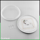 Plafon LED Panel Natynkowy Sufitowy Lampa 18W Okrągły IP44 33cm Nie Mruga do łazienki, kuchni, neutralna barwa