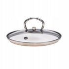 Garnek garnuszek z pokrywką stalowy GAZ indukcja kamille rondel 1 l 14 cm do zmywarki kuchenki ceramicznej i