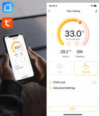 Sterownik do pieca tuya ogrzewania pieca wifi moduł RF termostat regulator kontroler kotła, automatyka grzewcza