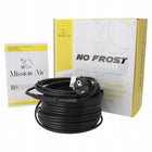 KABEL GRZEWCZY PRZEWÓD GRZEJNY Z TERMOSTATEM WTYCZKĄ do rur rynny 16W/m 2M 2 m 8 mm liniowa