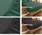 Prześcieradło z gumką bawełna jersey 160x200 bawełniane grube różne kolory na materac do 30 cm, certyfikat oeko-tex