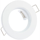 6x Oprawa Halogenowa Podtynkowa Lampa Sufitowa LED Okrągła Stała Biała GU10 metalowa obudowa, bez żarówki, do zabudowy