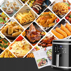 Frytkownica Beztłuszczowa XXL Aigostar Cube Air Fryer 1900W 7l czarny