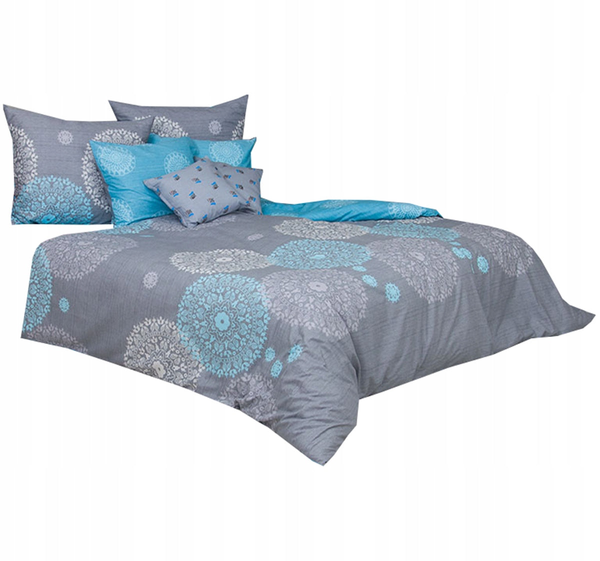 Pościel elway 180x200 Bawełna Satynowa nowe wzory komplet 3 części, poszewki 70x80 cm, zapięcie na zamek