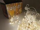 KURTYNA ŚWIETLNA NA OKNO 300 LED 3x3m LAMPKI CIEPŁE GIRLANDA ZASILACZ PILOT