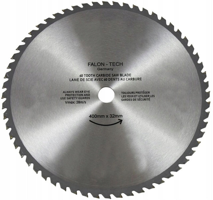 Tarcza piła widiowa do drewna 400x32mm 40T widia z 750 sztuk