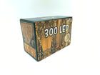KURTYNA ŚWIETLNA NA OKNO 300 LED 3x3m LAMPKI CIEPŁE GIRLANDA ZASILACZ PILOT
