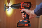 Wiertarko Wkrętarka udarowa 18V 40Nm korpus Black Decker BDCHD18N bezprzewodowa do wiercenia i wkręcania, silnik