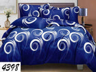 GRUBA POŚCIEL 3D FLANELOWA 160x200 FLANELA BAWEŁNA KOŁDRA PODUSZKI KOMPLET boho, 3-częściowa, zamek błyskawiczny