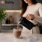 Spieniacz do Mleka Kawy Elektryczny Podgrzewacz 400W 350ml 4 Tryby BPA free do cappuccino i latte, gorącej czekolady