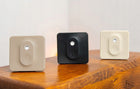 Shelly BLU H&T ZB Czujnik Temperatury Wilgotności Bluetooth Zigbee Czarny termometr, higrometr, monitor warunków