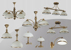 LAMPA WISZĄCA SUFITOWA ŻYRANDOL POKÓJ KUCHNIA SALON KORYTARZ LAMPA OLIMP 3 oprawa metalowa E27, ciemne drewno, stare