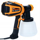 Pistolet agregat malarski do malowania ścian 700W 4 dysz 1200 ML duży SET natryskowy do farb, elektryczny, do wnętrz i