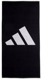 ADIDAS DUŻY RĘCZNIK PLAŻOWY KĄPIELOWY SZYBKOSCHNĄCY CHŁONNY FROTTE 140 X 70 bawełniany na basen nad morze sportowy