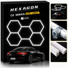 Panel Lampa LED Mikka Hexagon Warsztat Garaż zimny 192 w Plafon sufitowy, oświetlenie techniczne, białe światło