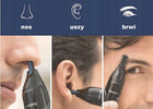 Trymer do nosa uszu brwi bezprzewodowy Philips NT1650 czarny