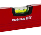 Proline HD Poziomica aluminiowa, uchwyt, 2 libelki - 150 cm poziomnica murarska do prac budowlanych i remontowych