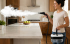 Myjka parowa MOP parowy parownica mocna 2500W zestaw do tapiecrki FUG okien 1.61 l