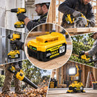 Akumulator Zamiennik DeWalt 20V 6Ah Bateria Li-Ion XR DCB184 DCB200 Mocna pakiet do wkrętarki i narzędzi