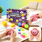 KALENDARZ ADWENTOWY 25 SQUISHY PREZENT ANTYSTRESOWY ŚWIĄTECZNY ZESTAW stojący