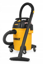 Dewalt odkurzacz przemysłowy z gniazdem 2450W 23l 48mm bezworkowy dmuchawa do warsztatu, zasilanie sieciowe, przepływ