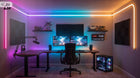 Taśma LED RGB neon 5m aplikacja bluetooth USB elastyczna wodoodporna +pilot oświetlenie dekoracyjne, zmienna barwa