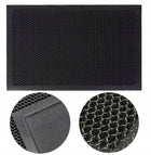 Wycieraczka pod drzwi Mata Wejściowa Zewnętrzna Mocna PCV 3D Siatka 60x90cm czarna 10 mm uniwersalna