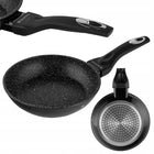Patelnia 18 cm mała indukcja gaz nieprzywierająca Valdinox Hunter do zmywarki, na kuchenkę ceramiczną i elektryczną